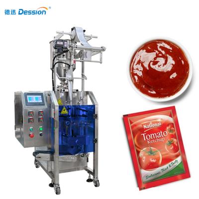 China Food high speed ketchup liquid packaging machine for ketchup paste sachet packaging machine soy sauce packaging machine for sale