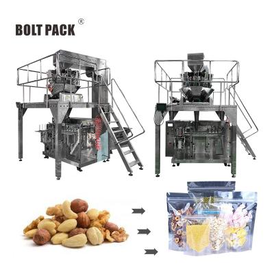 China Automatic Premade Food Pistachios Almonds Doypack Packing Machine Bag Fruit Peanut Nuts Cashew Nuts Dry Packing Machine for sale