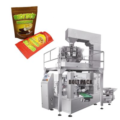 China Easy Operation Dession Doypack PreMade Plastic Bag Stand Up Pouch Packing Machine Automatic Food Packaging Sealing Machine for sale