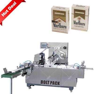 China High Speed ​​Food Molasses Tobacco Overwrapping Machine For Shisha Cardboard Cellophane Packing Machine Box Over Wrapping Machine for sale