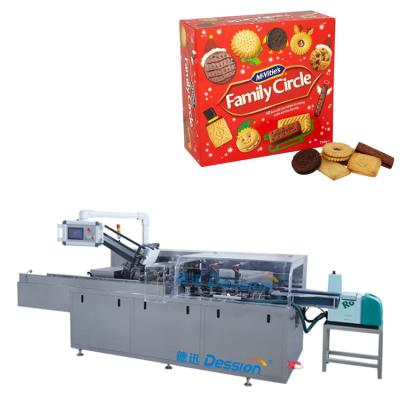 China Individual High Speed ​​Automatic Small Box Biscuit Packing Machine Horizontal Carton Food Biscuit Packing Machine for sale