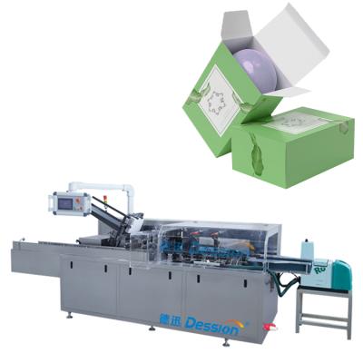 China Hotel Automatic Soap Machine Soap Food Bar Packaging Machine Handmade Soap Cartoning Packing Machine for sale