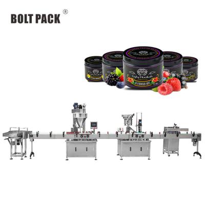 China High Speed ​​Food Hookah 50g Shisha Tobacco Can Filling Machine for sale