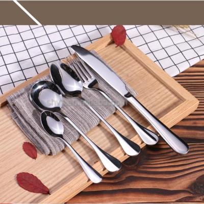 China Large stainless steel restaurant hotel stainless steel spoon mini stainless steel spoon home viable cutleri spoon for sale