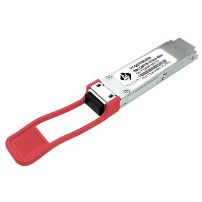 China OEM 40GBASE-ER4 QSFP+ 1310nm 40km FTTX Yeson DOM LC SMF Optical Transceiver Module QSFP-40G-ER4 for sale