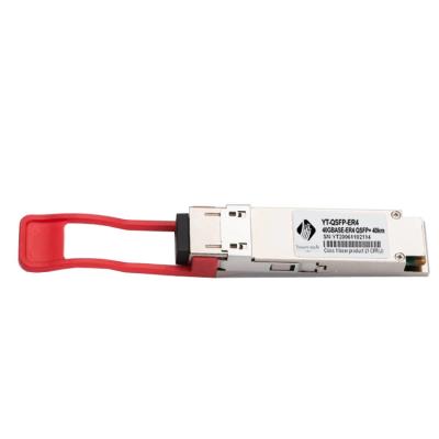 China Fttx qsfp-40g-er4 hpe transceiver 40km qsfp 40gb 1310nm SFP 40km optical module for sale