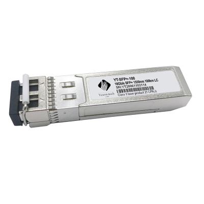 China Fttx Huawei SFP 10G ZRC SFP+ Compatible 10G 1550nm 100km DOM SFP Module for sale