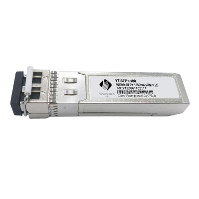 China FTTX SFP-10GZRC-55 10G SFP+ 1550nm 100km SFP+ Compatible H3C Transceiver SFP-XG-ZR100-SM1550 for sale