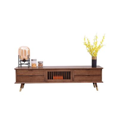 China Modern TV Stands Selling Living Room TV Furniture Modern Wood Style Finishing Assembly Board Wood Customized Wood Wrapping Color for sale