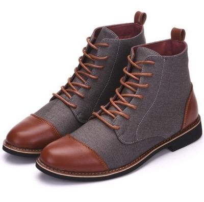 China European Fashionable Retro Shoes Fashion High Quality Dress Throws Elevator Shoes For Men for sale