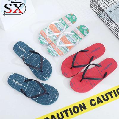 China Flip Flop The Most Popular Wholesale Sandals Flat Shoes Customized Flip Flop Machine Made High Quality EVA Slippers For Mens for sale