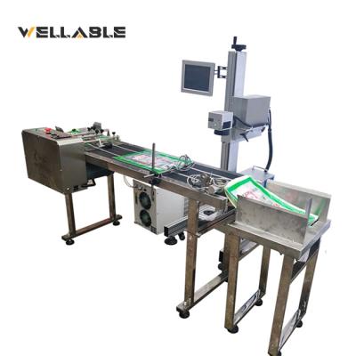 China Wellable Air Cooled UV Laser Marker Dynamic Focusing 3d Laser Marking UV Machine For Glass Bottle Code Marking for sale