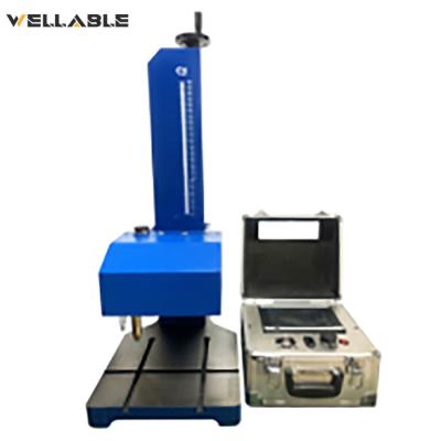 China Metal Plane Wellable Anti-drop Dot Desktop Pin Locating Engraving Machine For Metal for sale