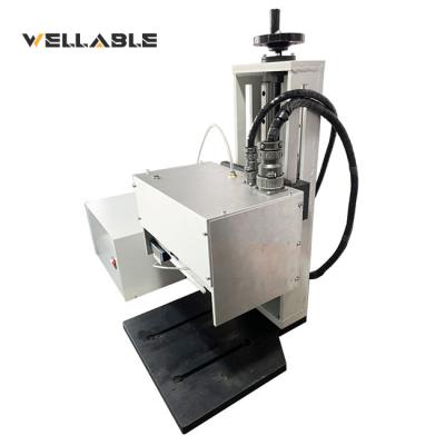 China Wellable Wholesale Cheap Price Airplane Metal Dot Peen Scribing Marking Machine Pneumatic For Auto Metal for sale