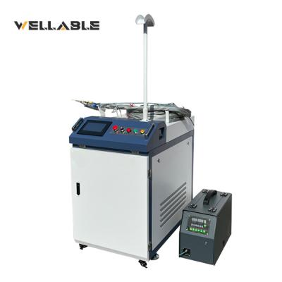 China Garment Shops 2000W Metal Handheld Manual Fiber Laser Welding Machine Continuous Metal Laser Welder for sale