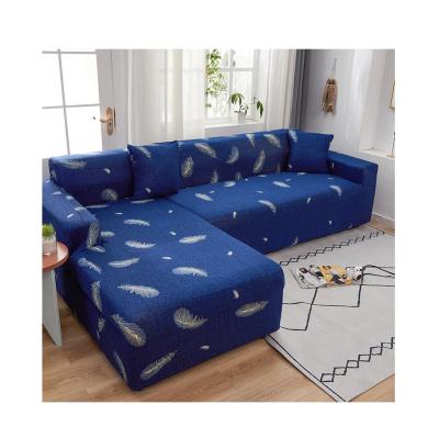 China Elastic Stretch Sofa Cover With Skirt,Jacquard 3 Body Covers Modern Wholesale Furniture Slipcover Custom Sofa for sale