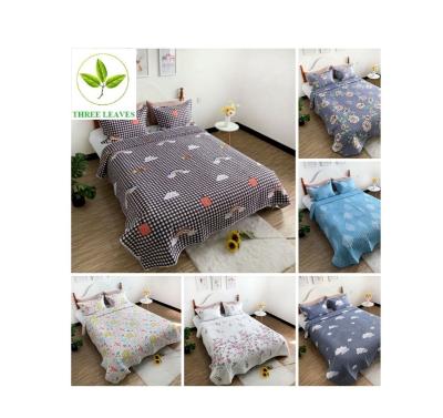 China Nondisposable wholesale luxury king size home textile printed bedding comforter sets 9 colors for options or customized for sale