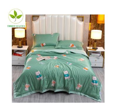 China Cooling And Soft Drop Shipping Cost Effective Comfortable Home King Queen Bed Sheet With Comforter Set Luxury Bedding for sale