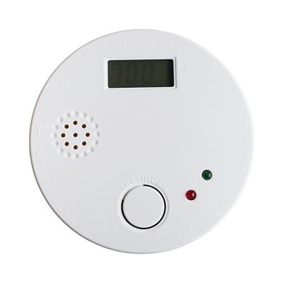 China Stand Alone 9V Household CO Alarm Battery Operated Carbon Monoxide Detector With LCD Display PW-920 for sale