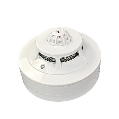 China Standalone Conventional Fire Alarm System 24V 12V 4 Wire Smoke And Heat Detector for sale