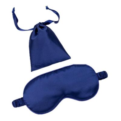 China Shading Eye Mask 100% Luxury Silk Anti Aging Skin Care Sleep Mask Lightweight Silk Eyemask Adjustable Design With Pocket for sale