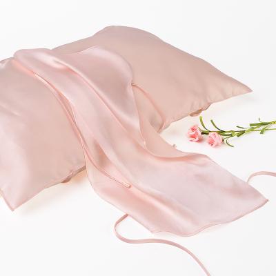 China 1pc 100% Pure Mulberry Silk Pillowcase Anti-Static Pillow Cover For Kids Good Sleep Hair Care Pillow Cover for sale