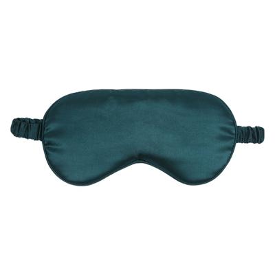 China Shading Luxury Adjustable Design Strap 100% Silk Eye Mask Light Elastic 19mm Silk Eyemask for sale