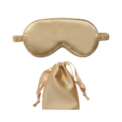 China Circles Dark Puer Eye Mask Silk Adjustable Eye Mask For Sleeping Displacement Luxury Mask for sale