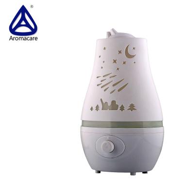 China Household Aromacare New Style Mist Humidifier 2L Container Air Dry Humidifier For Car With Light for sale