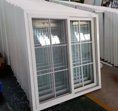 China Screen PVC Frame Sliding Windows Glass Doors And Folding Windows Plastic Window With Home Best Price for sale