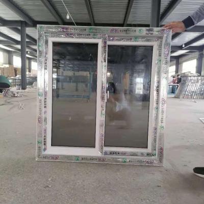 China Folding Impact Resistant Sliding Windows And Screen Hurricane Windows PVC Doors With Tint Glass for sale