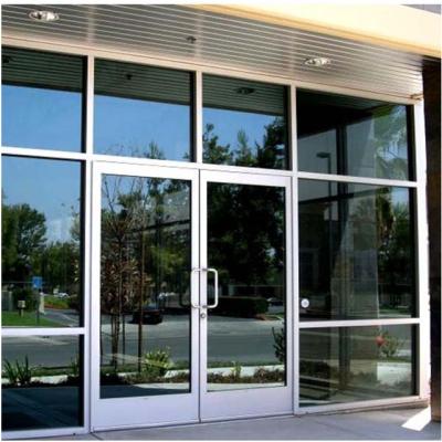 China Modern Best Price Casement Entrance Hurricane Impact Soundproof Aluminum Doors And Windows for sale