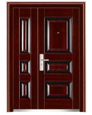 China Security Anti-theft Steel Exterior Door Security Door Entrance Metal Turkish Door for Home for sale