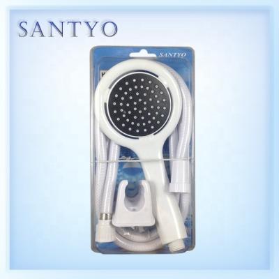 China Without Switch Bathroom Accessories ABS Plastic Hand Shower Kits With 1 Function for sale