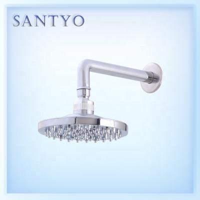 China Without Switch Bathroom Accessories ABS Rain Top Shower Head Overhead Shower for sale