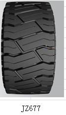 China 7.00-12 Black Rubber Solid Industrial Tires , Radial Ply Tyres For Truck for sale