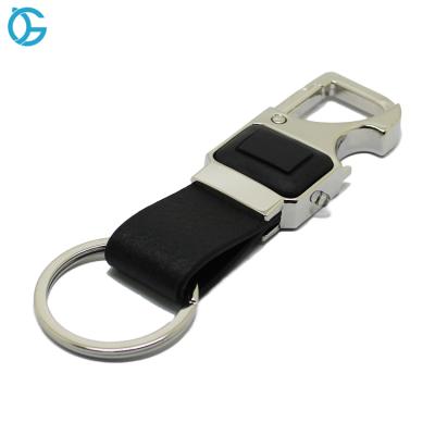 China Wholesale High Quality Promotional Key Ring Custom Keychain Leather Keychain Decoration Factory Price Metal for sale