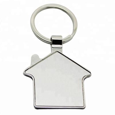 China Metal llaveros personalizados wholesale Cheap White Zinc Alloy Metal Master House Chain for sale