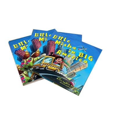 China Eco-friendly Paper Top Selling China Cheap Sewing Binding Glossy Paper Children's Book Printing Hardcover Book for sale