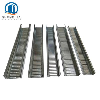 China Industrial custom stud gold force metal supplier custom furring channel for ceiling for sale