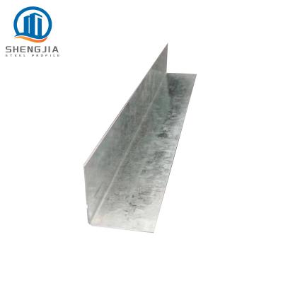 China Industrial Metal Studs Grade Galvanized Steel Track Gypsum Board Wall Angle for sale