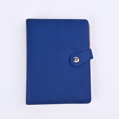 China Printed Wholesale High Grade Pu Leather Cover Planner Notebook Hardcover Notebook Journal Notebook for sale