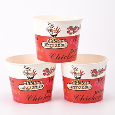 China Disposable Disposable Take away Kraft Paper Salad Bowl with PET Lid Kraft Paper Bowl for sale