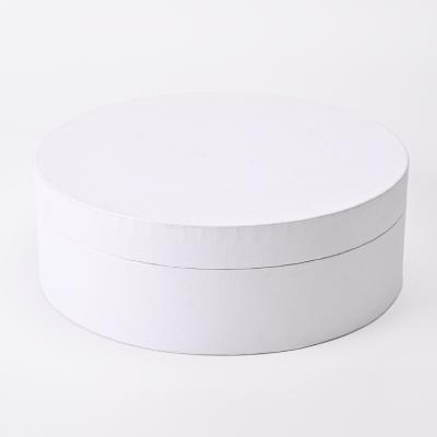 China Bio-degradable Wholesale Unique luxury Paper Flower Round Box With Custom Logo Print Packaging bobo paper box for Valentine's Day for sale