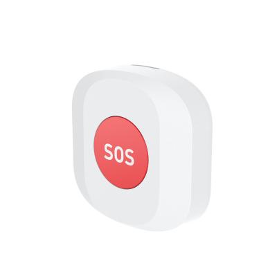 China High Quality Tuya Zigbee SOS Button Quick Smart Button Tuya SOS Remote Control Tuya Zigbee SOS Button For Emergency Zigbee SOS Sensor for sale