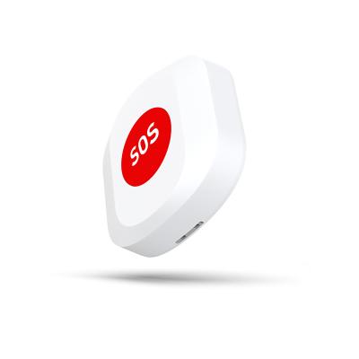 China Home Security Tuya Zigbee SOS Button Self Defense Alarm Alarm Signal Work with Tuya Zigbee Hub Smartlife App for sale