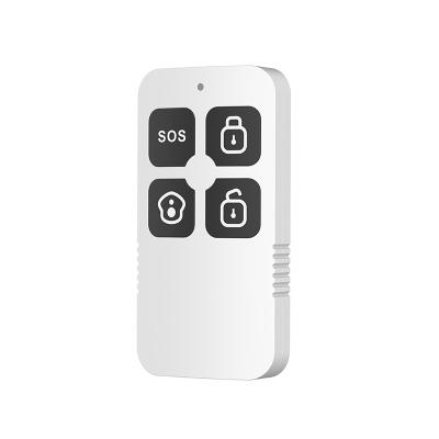 China Home Security Tuya Zigbee KeyFob Smart Alarm with Arm, Home Arm, Disarm, SOS Alarm Signal Remote Controller for sale