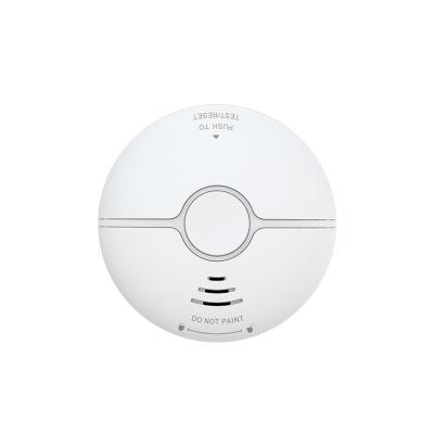 China Zigbee Wireless System Remote Sensor Smoke Detector With Sound Flash Alarm for sale