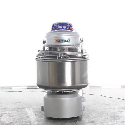 China Automatic Toast Rolls Pizza Cake Equipment Snacks Factory Bakery Dough Spiral Mixer for sale