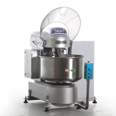 China Snack Factory Bakery Equipment Spiral Dough Mixer Tilting Dough Mixer for sale